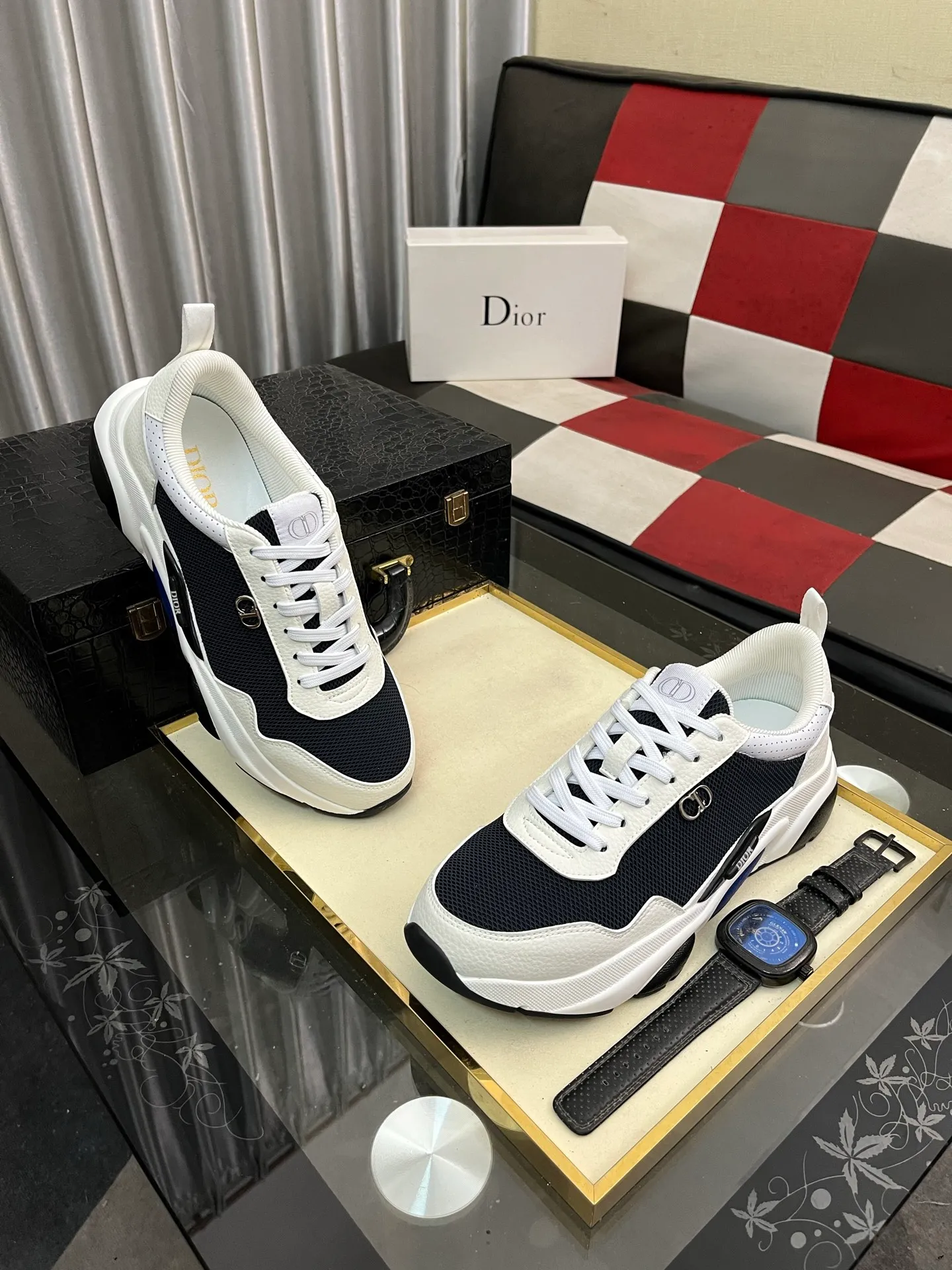 Men's Men's Shoes 💰458⌚️⌚️《DIOR*》The latest hot-selling casual shoes, top brand [seduce] luxury~purchase, top~quality. [Strong] The upper is made of imported breathable cowhide material ➕ breathable sheepskin feet (•) with fine workmanship. Original personalized fashionable soft rubber wear-resistant outsole, size: 38-444️⃣colors available